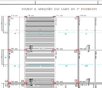 Projeto estrutural (concreto armado) com 4.525m² de área construída. Projeto estrutural (concreto armado) com 4.525m² de área construída.